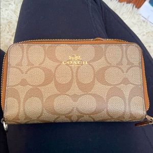 Coach wallet wristlet
